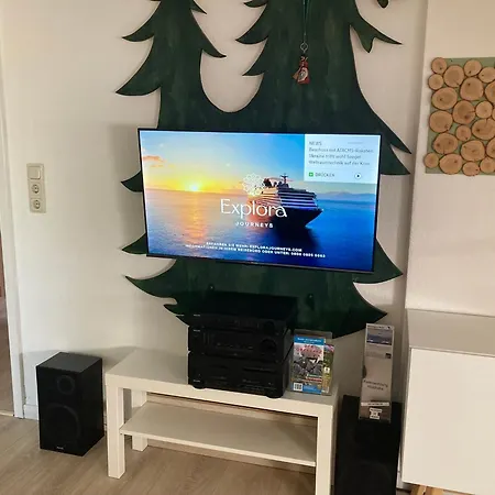 Waldhoehe -sonniger Balkon-boxspringbett-ladestation E-auto * Бад-Гарцбург